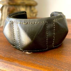 Leather cuff-custom made